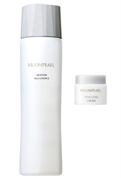 【通販限定プレゼント付き】ムーンパール　モイスチャーリッチ　ローションⅠ/Ⅱ　Ⅱ:エクストラリッチ